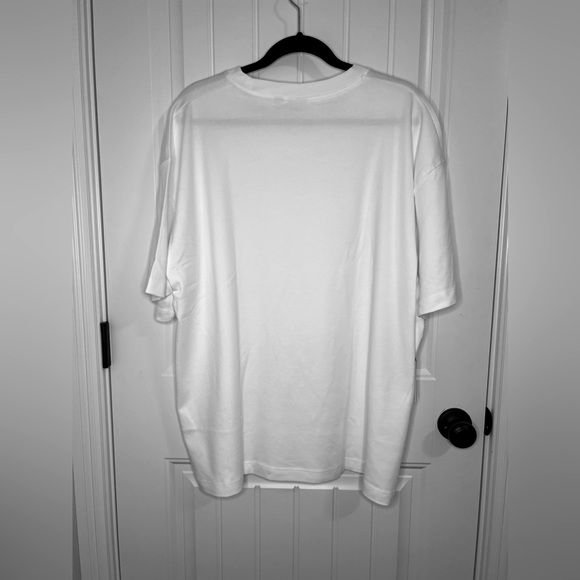 NWT Aritzia Babaton Pegasus Short Sleeve T-shirt 100% Cotton - White - Picture 5 of 9